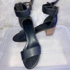Tommy Hilfiger Black Sandal Pumps